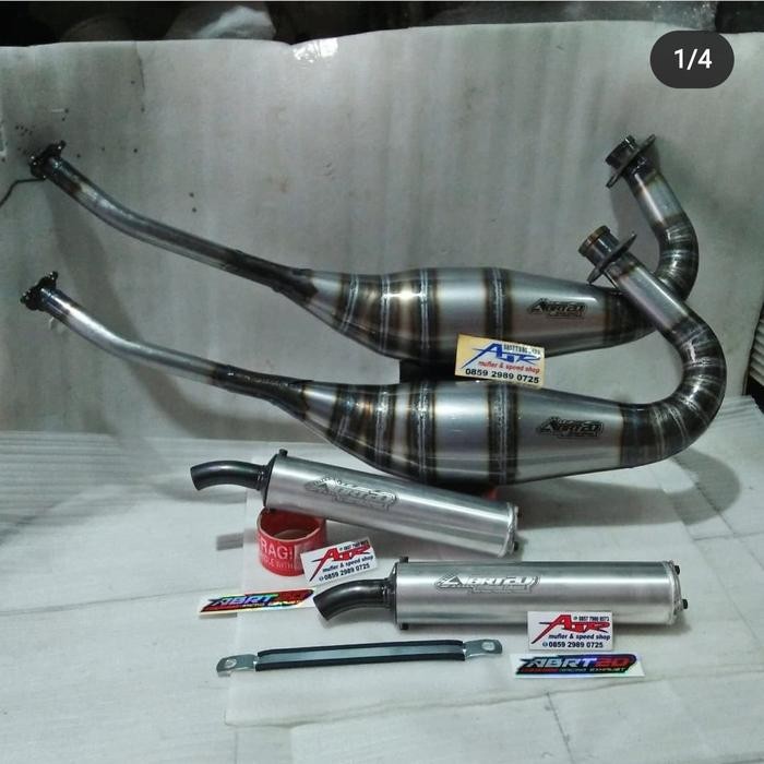 KNALPOT ABRT20 ABRT 20 ORIGINAL STANDAR & PORTING NINJA 2TAK R RR SS