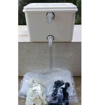 NEW ember filter kolam ikan aquarium lengkap media filter kolam koi