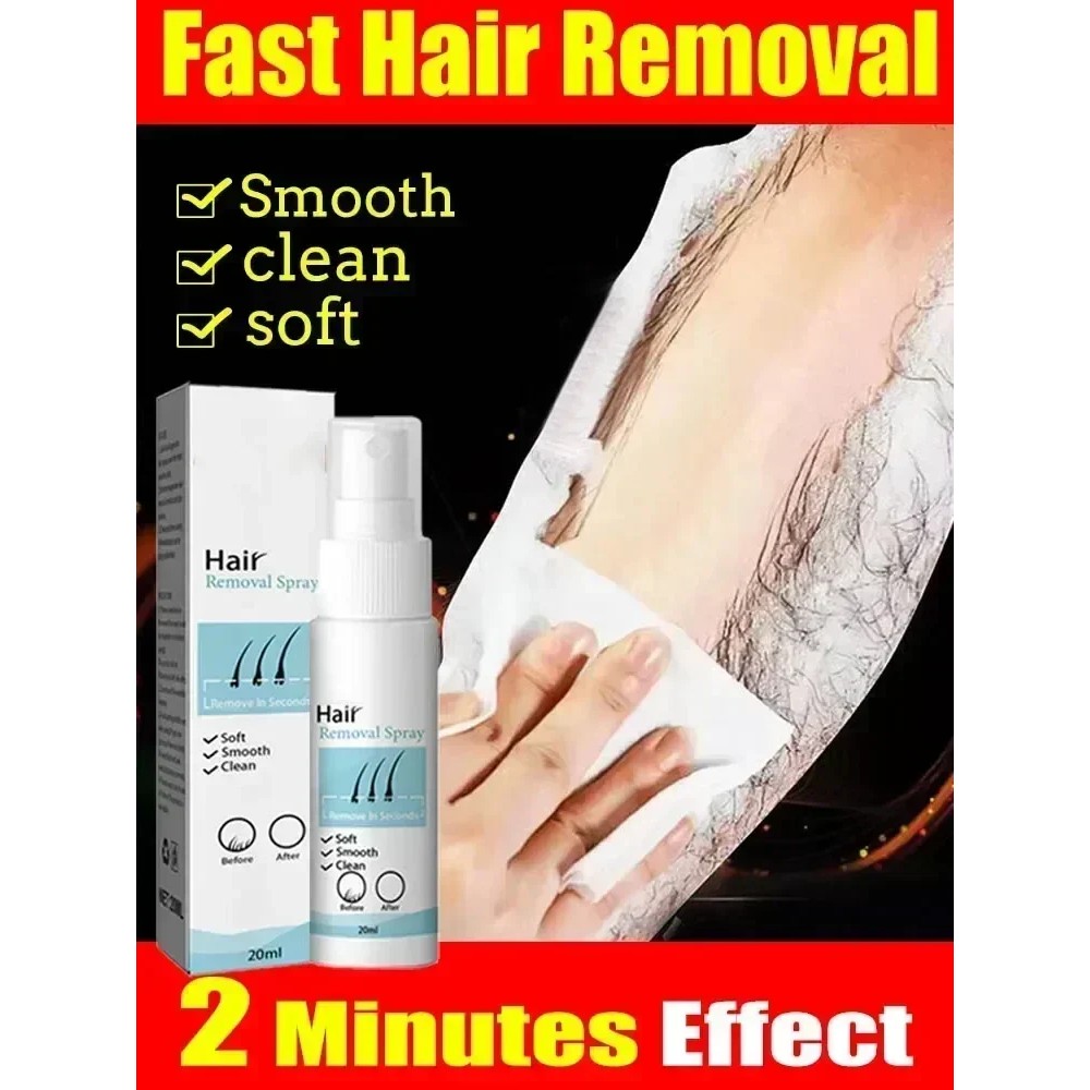 Body Hair Removal Spray Permanent Hair Removal Hair Growth Indolore Crme De Soins Du Corps
