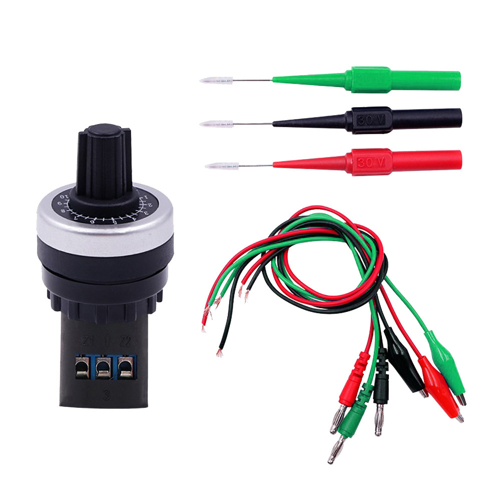Universal Vehicle Resistor Simulator Analog Generator Resistance Sensor Auto Repair Accessories