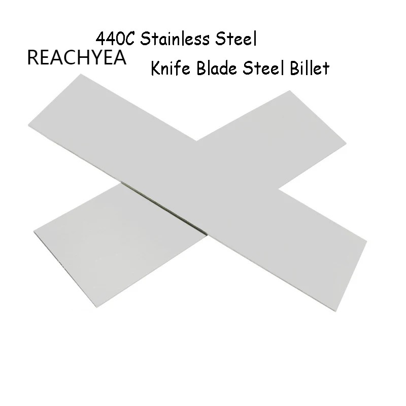 1 PCS 440c Stainless Steel Raw Material 9cr18 MO T10 D2 Die steel Quenched 440c Knife Blade Steel Bi