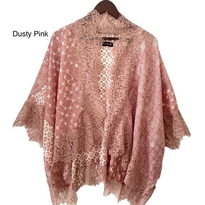 outer batik viscose/doby lace