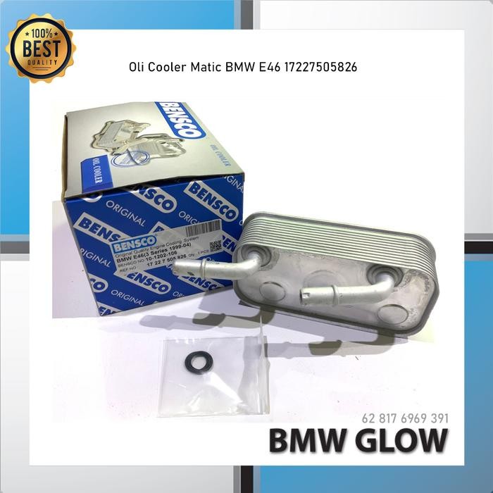 Hemat Bensco Oli Cooler Matic Bmw E46 17227505826 Oil Cooler