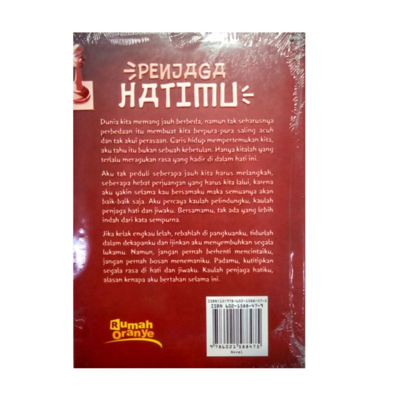 Buku Novel Penjaga Hatimu