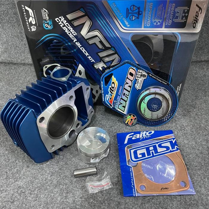 BLOK SEHER BORE UP 57MM FAITO SUPRA X 125 KHARISMA