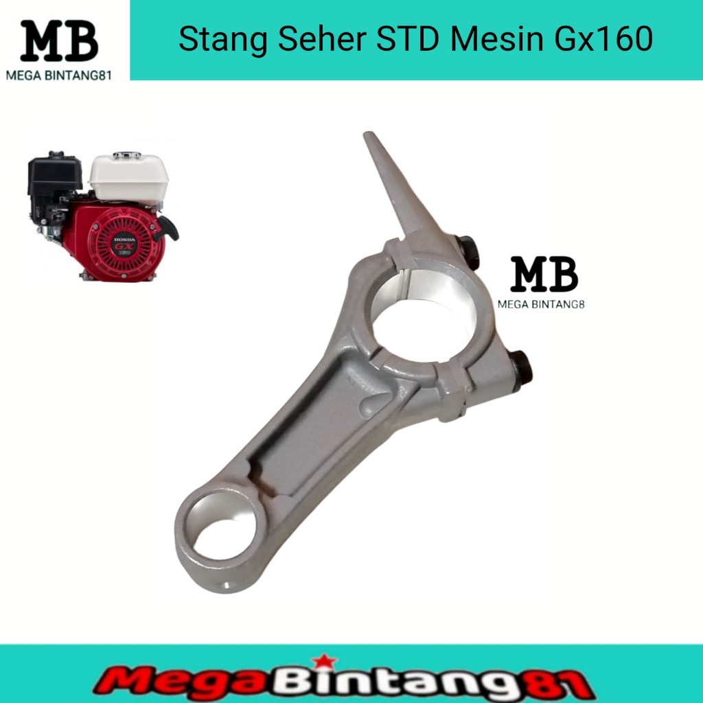 Stang seher GX160 STD Conrod stang seher GX160 STD connecting rod engine GX160 GX200 STD Standard