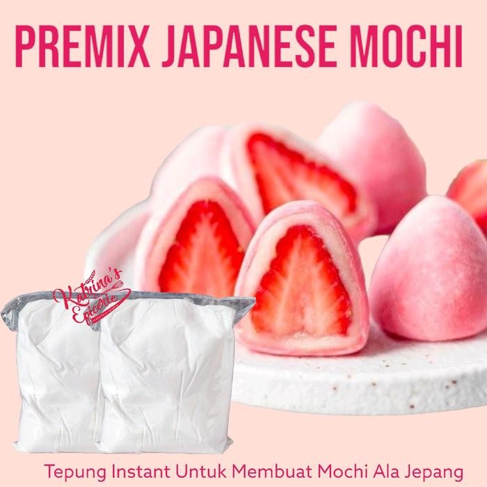 

Premix Japanesse Mochi 1 Kg Tepung Instant Untuk Membuat Moci Ala Jepang