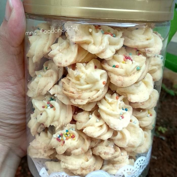 

[Toples 500gr] Kue Kering Homemade Sagu Keju Wijsman Halal Renyah Enak