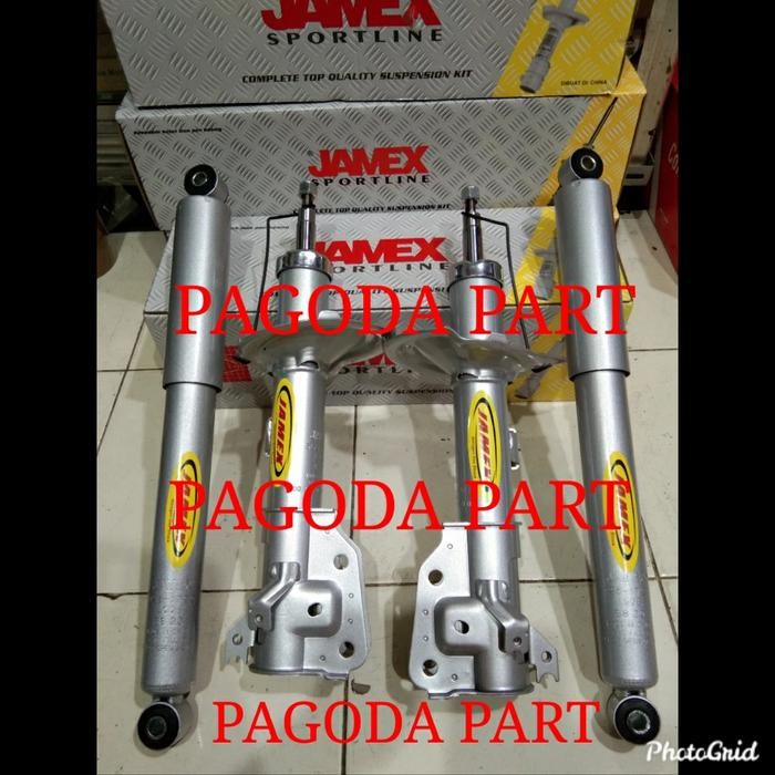 PAKET SHOCK BREAKER JAMEX PREMIUM RUSH / TERIOS 08-17 DEPAN-BELAKANG