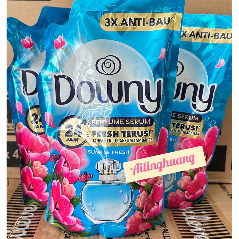 DOWNY SUNRISE FRESH 600ml / DOWNY PEWANGI 600ml / PEWANGI DOWNY SUNRISE FRESH 600ml / Downy Sunrise