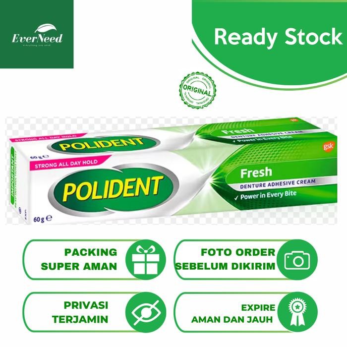 Polydent 60 g lem gigi palsu