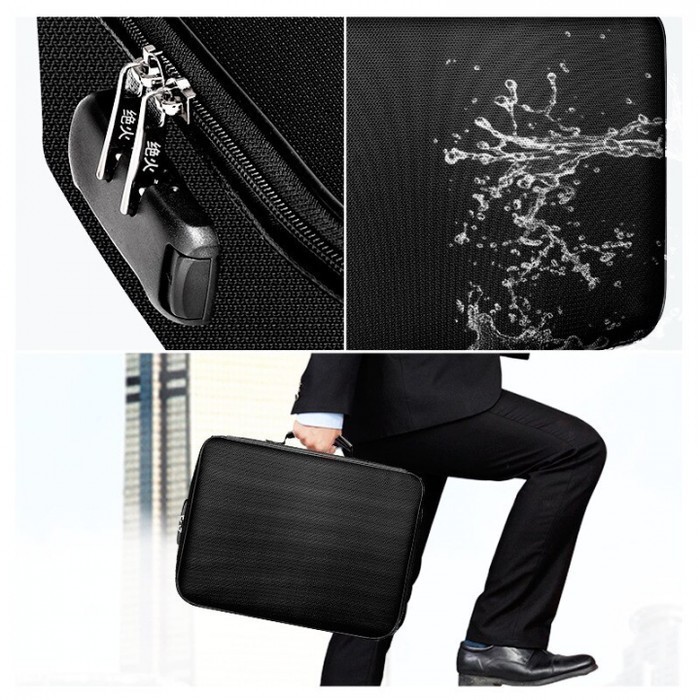 

Document Storage Lock Bag - Tas Penyimpanan Dokumen Kunci Kombinasi