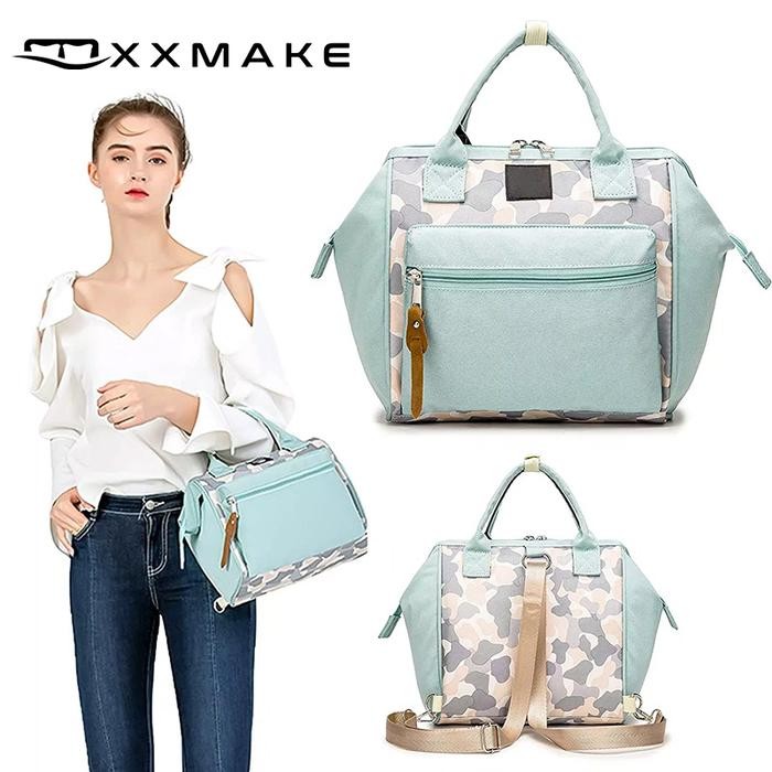 XXMAKE Fashion Tas Bersalin Tas Ransel Bayi Ibu Kapasitas Besar