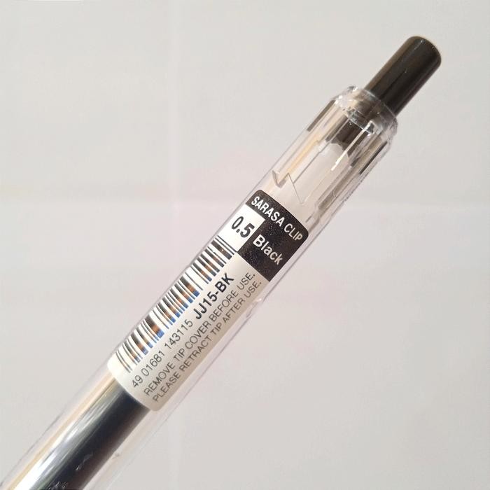 

Bentley - Pulpen Sarasa 0.5 Hitam 1 Pak Isi 12