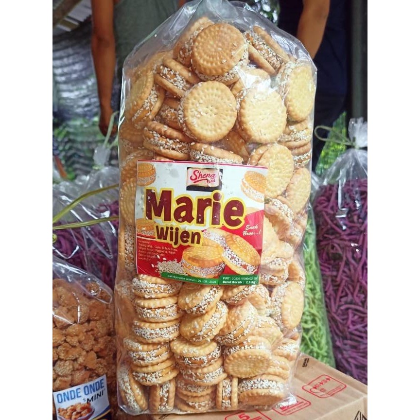 

Malkist Wijen Mini 1kg Marie Wijen Mini Full Wijen Manis Legit Lembut Roti Wijen Bulat Manis Nagih