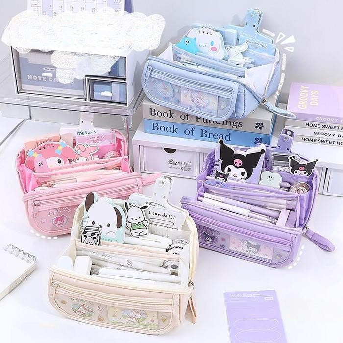 

Bentley - Tempat Pensil Aesthetic Terbaru Pencil Case Box Pensil Korea Organizer Box Pensil Cute