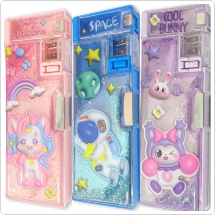 

Bentley - Tempat Pensil Magnet Game Water Ball Pencet / Kotak Pensil Magnet Air