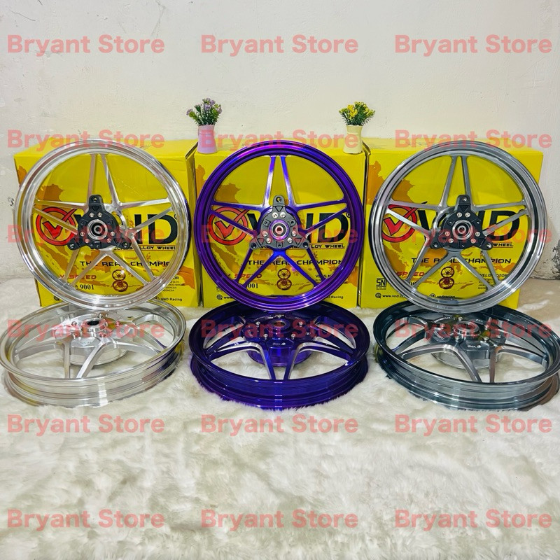 VND VELG RACING V SPEED V2 GEN2 185x14 & 215x14 AEROX 155 AEROX NEW AEROX OLD NVX VSPEED GEN V 2