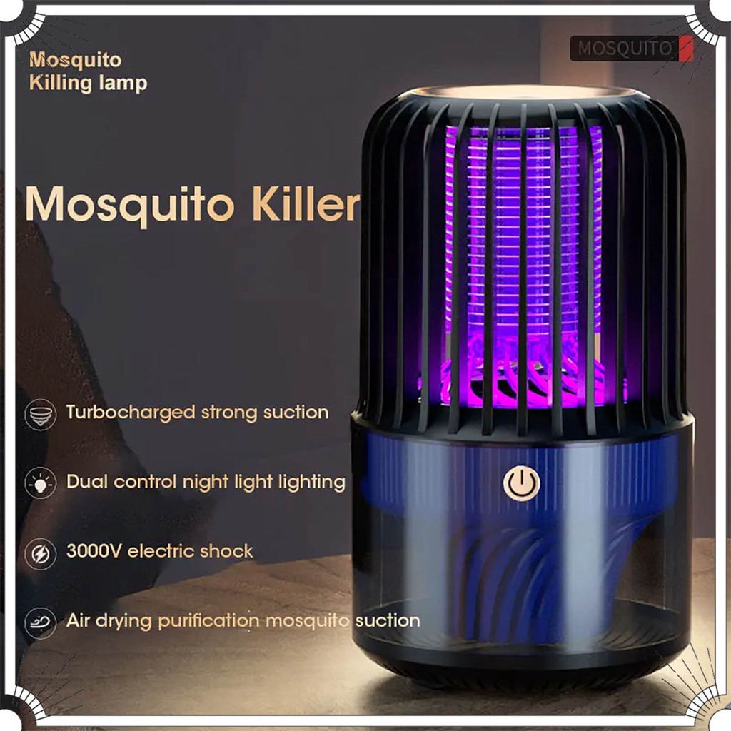 Mosquito Killer Lamp Usb Mosquito Repellent Killer Night Lamp Electric Insect Trap Recharge