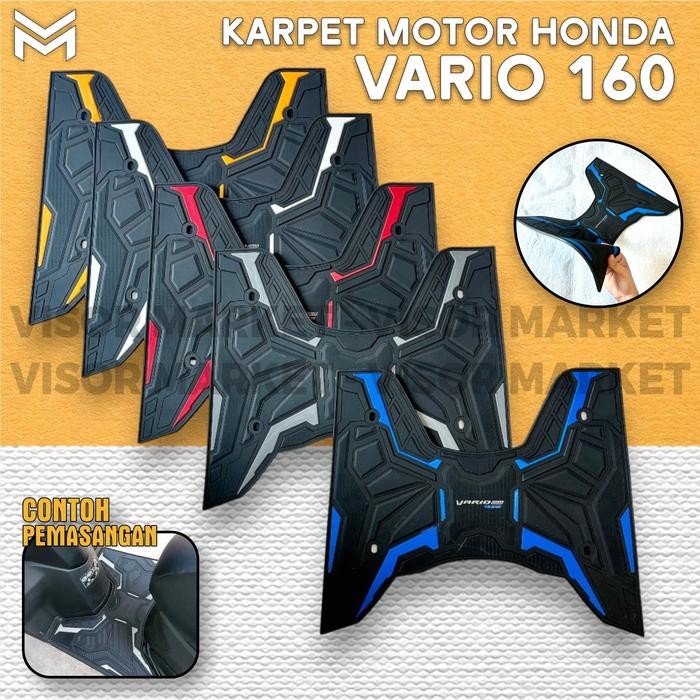 Karpet Motor Honda Vario 160 Pijakan Kaki Motor Vario 160 Abs Cbs