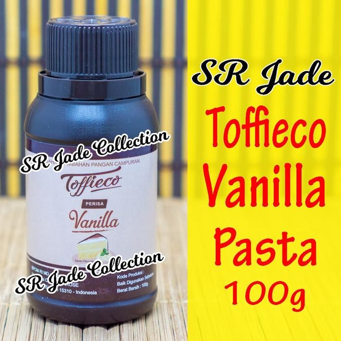 

JTTOP" TOFFIECO VANILLA PASTA 100 GR TOFIECO VANILA TOFICO VANILLI 100G