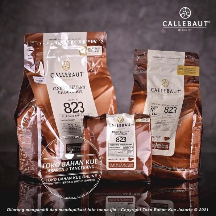 

JTTOP" CALLEBAUT 823 MILK REPACK 100GR 33,6% CHOCOLATE COUVERTURE COKELAT SUSU COIN COCOA COKLAT