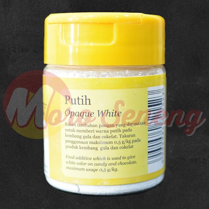 

JTTOP" PEWARNA PUTIH PEMUTIH MAKANAN OPAQUE WHITE KUPU KUPU KOEPOE KOEPOE