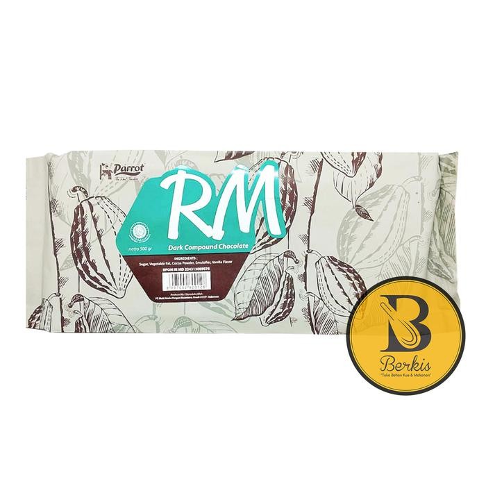 

JTTOP" RM DARK CHOCOLATE COMPOUND 500 GR / COKELAT BLOK MASAK