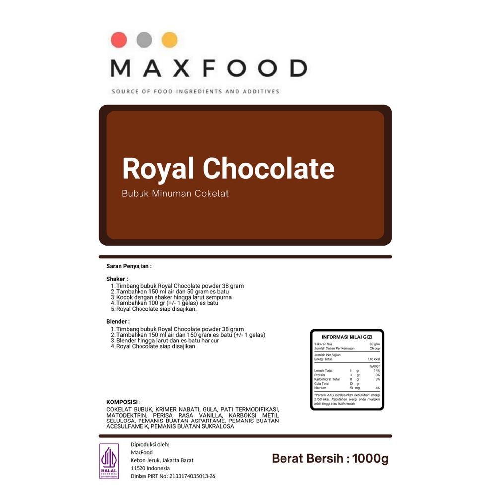 

JTTOP" 1KG ROYAL DARK CHOCOLATE POWDER/ BUBUK MINUMAN COKLAT ROYAL