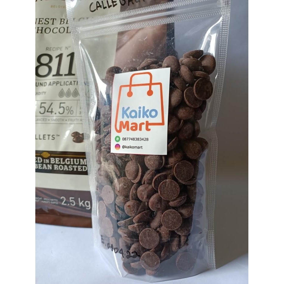 

JTTOP" CALLEBAUT DARK CHOCOLATE 811 - COKELAT REPACK 250GR