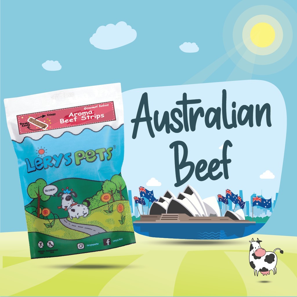 

Mamam_Asoy Aroma Beef Strip Makanan Anjing, Snack Anjing & Hewan Leryspet