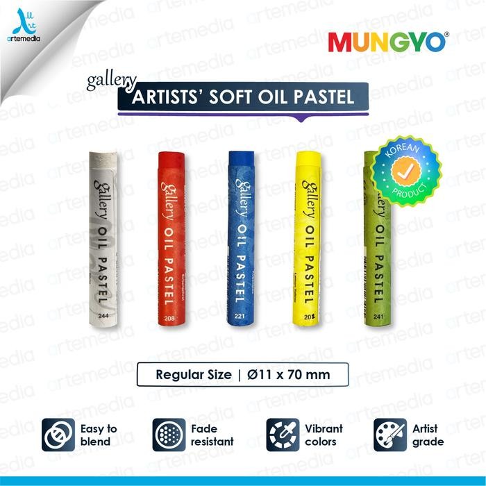 

Mungyo Gallery Artists Soft Oil Pastel Set Crayon Krayon Minyak