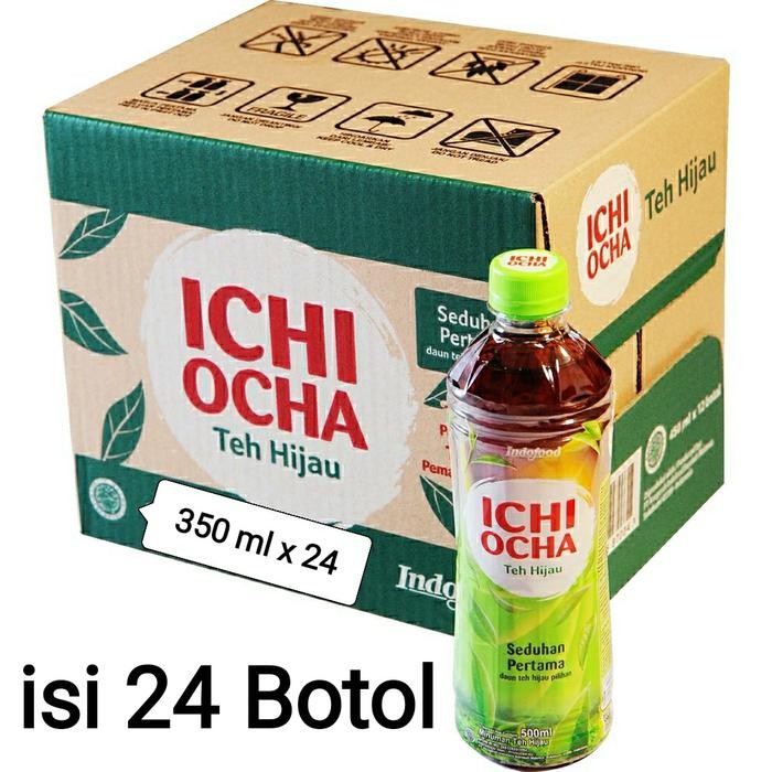 

Ichi Ocha Green Tea 350 ml x 24 Botol Per Dus