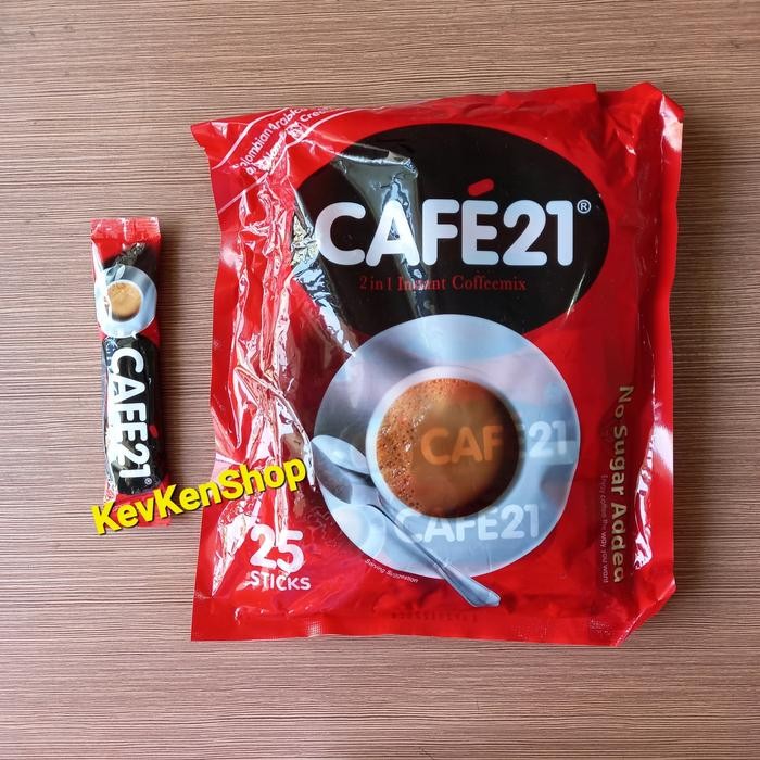 

Kopi Cafe 21 Singapore Cafe21 Coffee Creamer Tanpa Gula Isi 25 Sachet BPOM