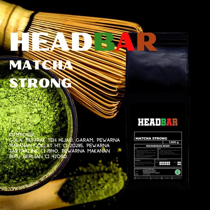 

HEADBAR Powder Matcha DM 1000 gram