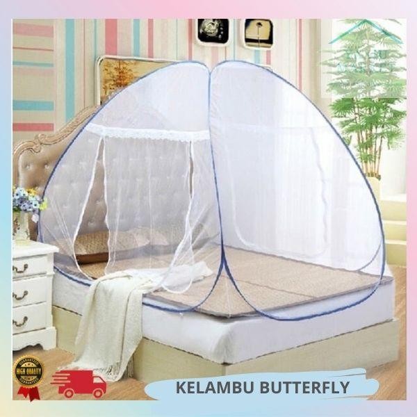 KELAMBU LIPAT KELAMBU TENDA BUTTERFLY