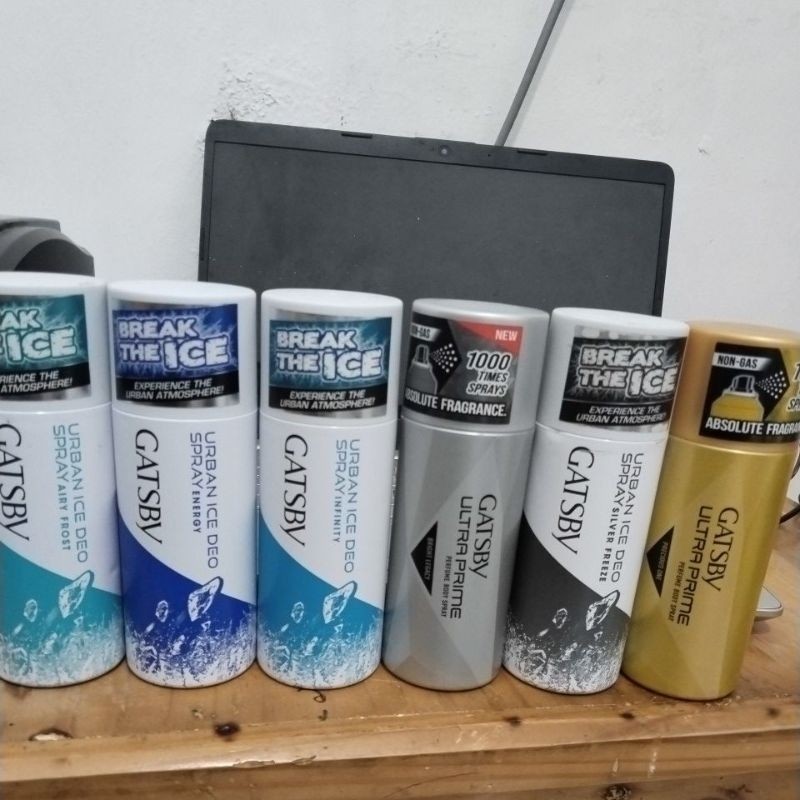 GATSBY URBAN ICE DEO SPRAY 150ML