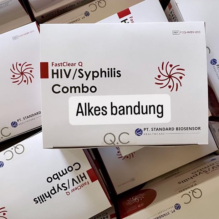 Fastclear q Hiv Syphilis Combo isi 25 test