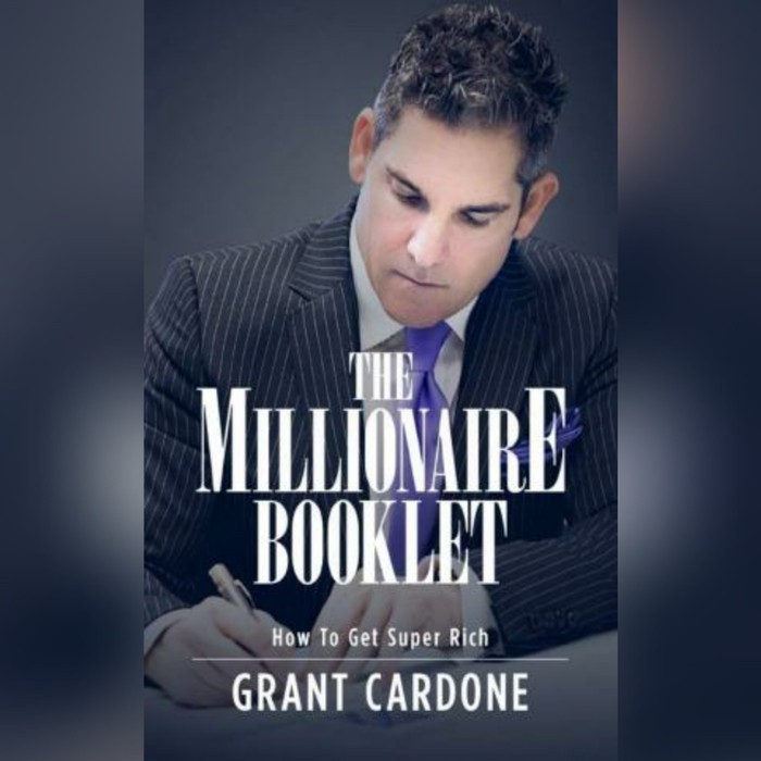 

Readers Collection-Pl_The millionaire booklet I grant cardone(En/In version)