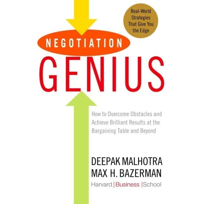 

Readers Collection-Pl_Negotiation Genius: How to Overcome Obstacles(En/In version)