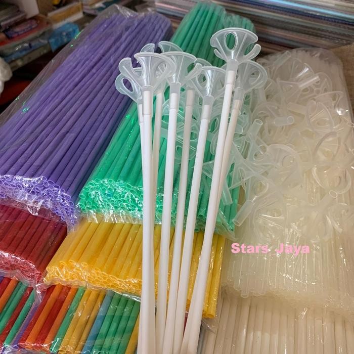 PREMIUM Stik Balon, Tangkai Balon Panjang, Gagang Balon, Pegangan Balon