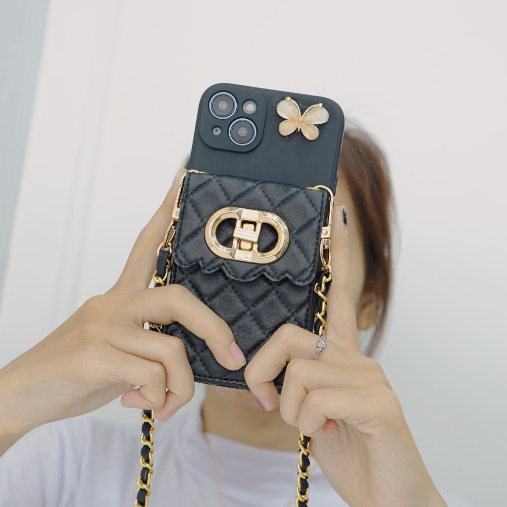 viral Case Dompet Dior Oppo RENO 13F RENO 12F A60 A3X A18 A38 A3 PRO RENO 11 10 5G A78 4G A17 A76