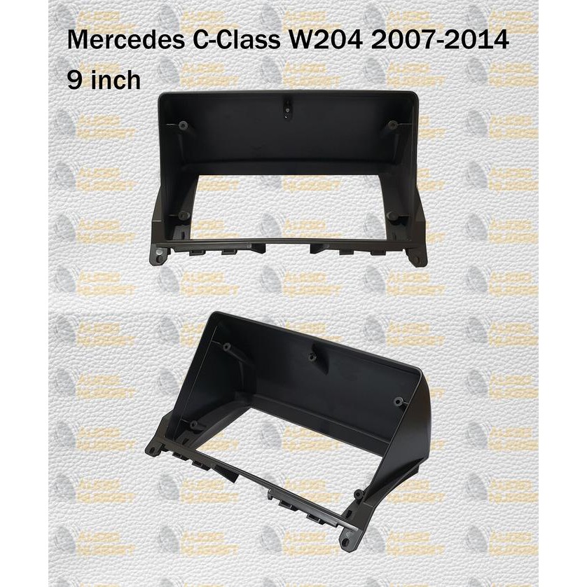 Laris Frame Head Unit Android Mercedes Benz C Class W204 2007 - 2014 9 Inch