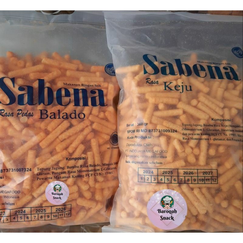 

Andrianbijaksana Snack Stik Jagung Sabena 360Gr