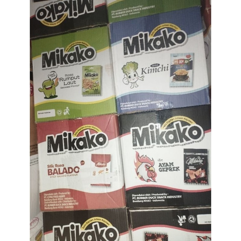 

Andrianbijaksana Snack Mikako 1Pack@10Pcs