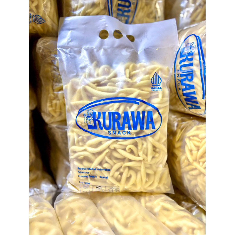 

Andrianbijaksana 1 Kantong Telur Gabus Keju Kurawa 300Gram Cemilam Asin Gurih