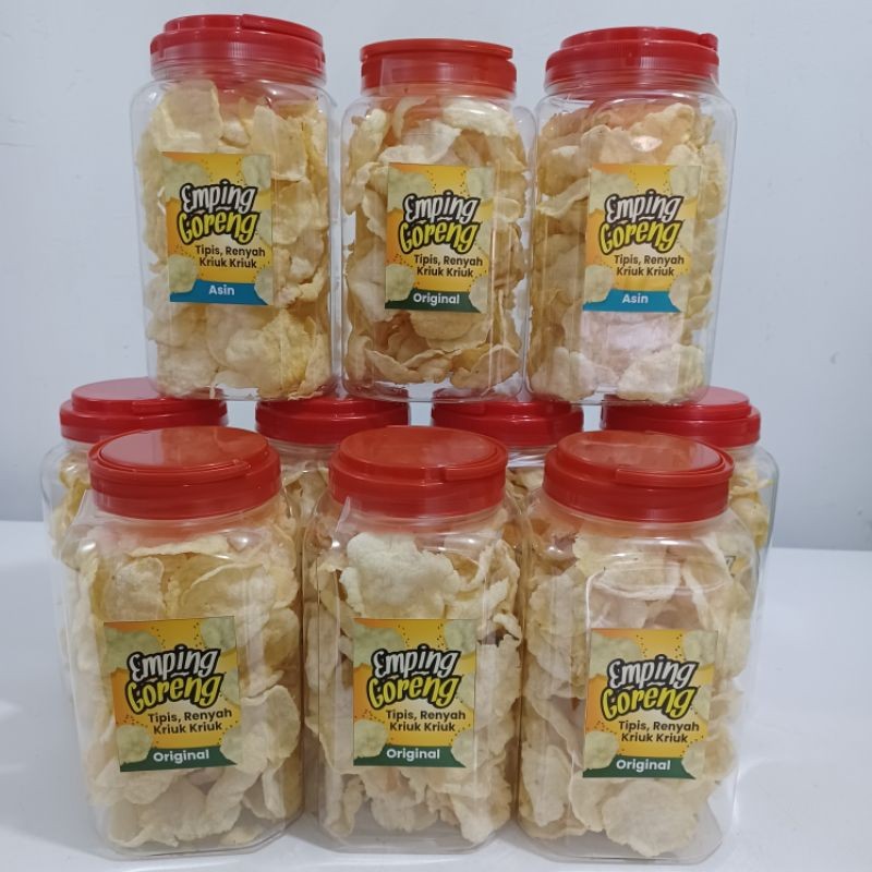 

Andrianbijaksana Emping Belinjo Goreng Toples 2 Liter Dan 3 Liter