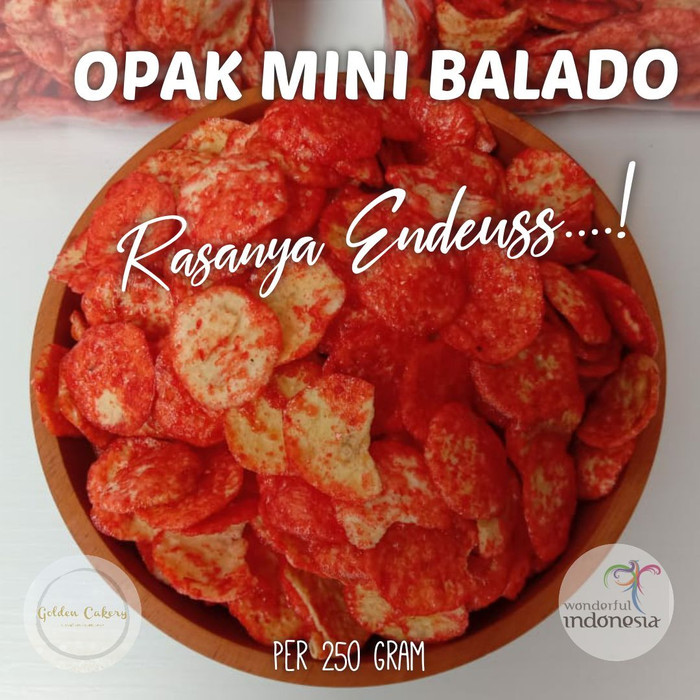 

Desyallshop Keripik Opak Mini Singkong Pedas Manis