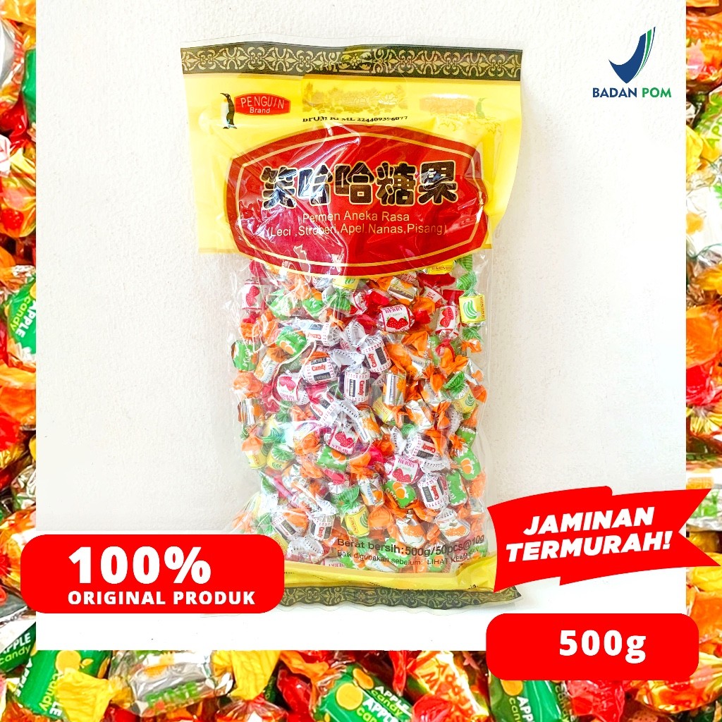 

Andrianbijaksana Permen Keras Aneka Rasa Xiaomimi/Xiaohaha Assorted Fruit 500Gr