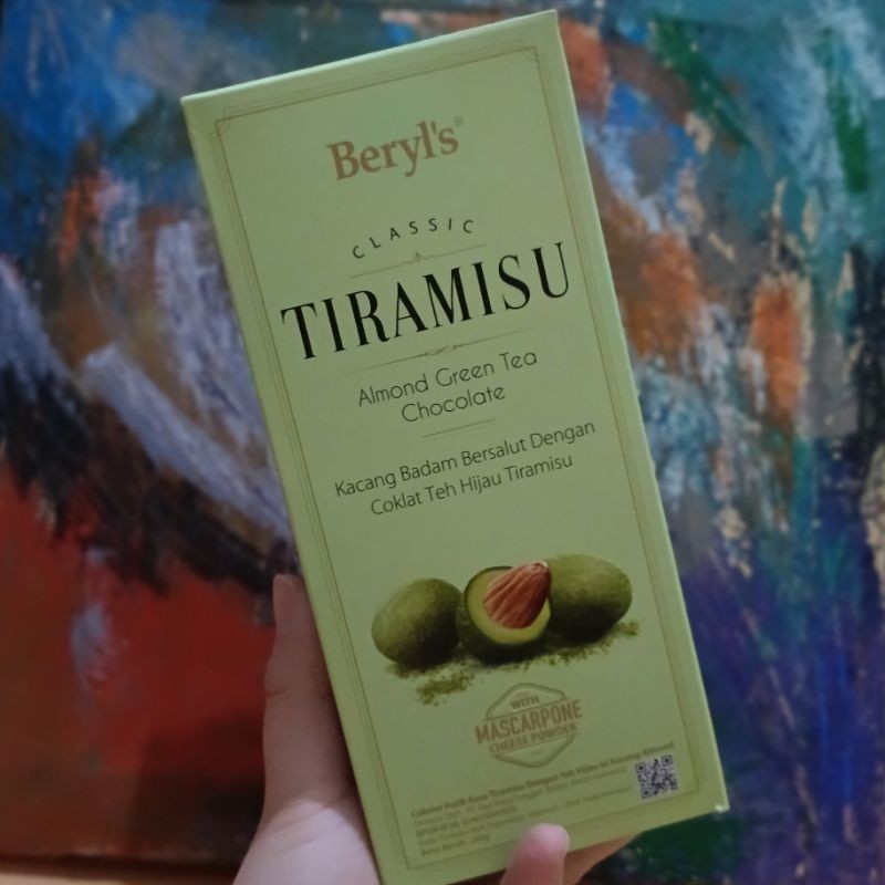

Andrianbijaksana Beryl'S 200Gr Tiramisu Almond White Milk Chocolate Coklat Kacang Badam Beryls Beryl